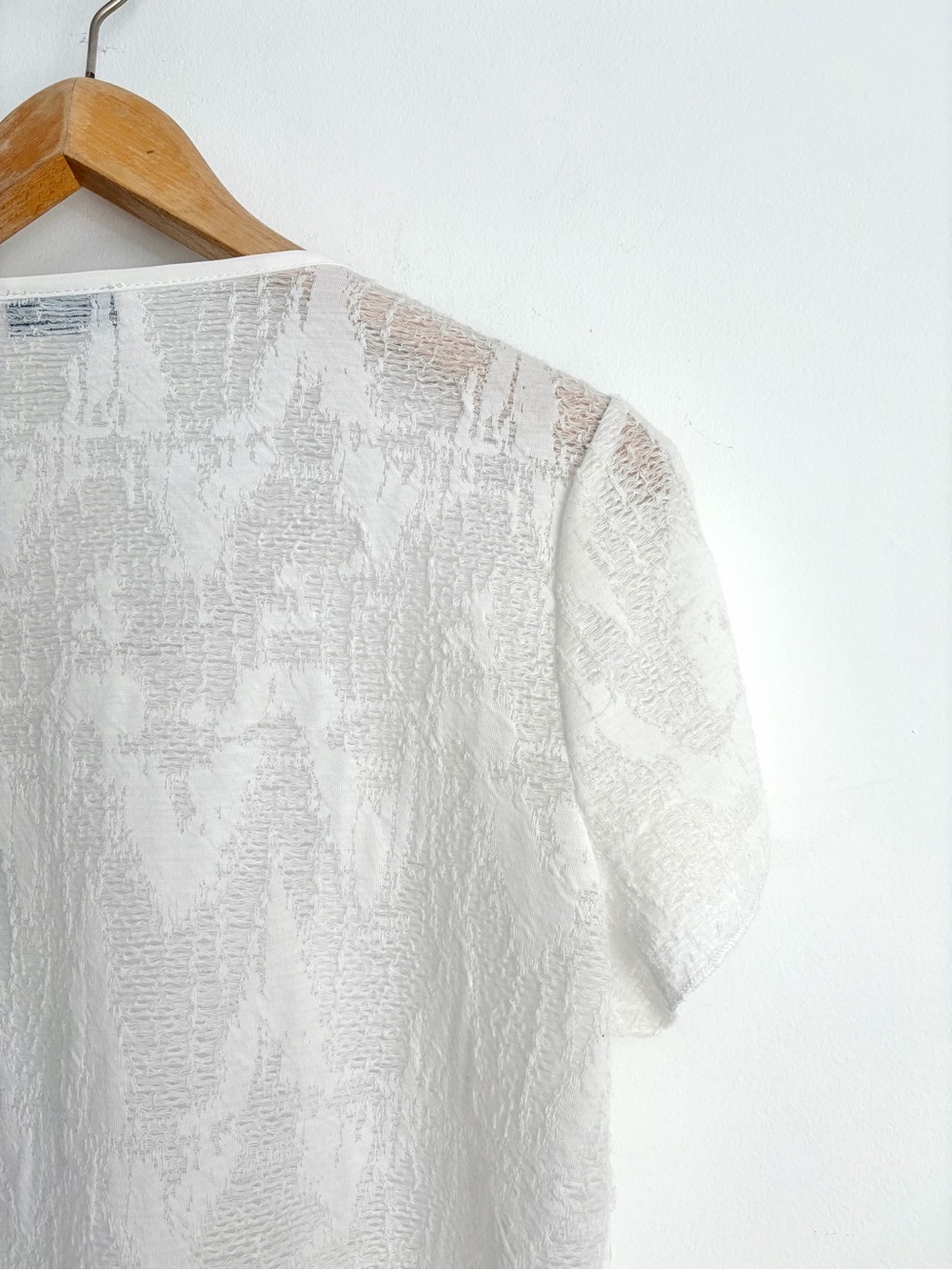 Bali - Boho Patchwork Sheer Blouse - Size M - Picture 4 of 5